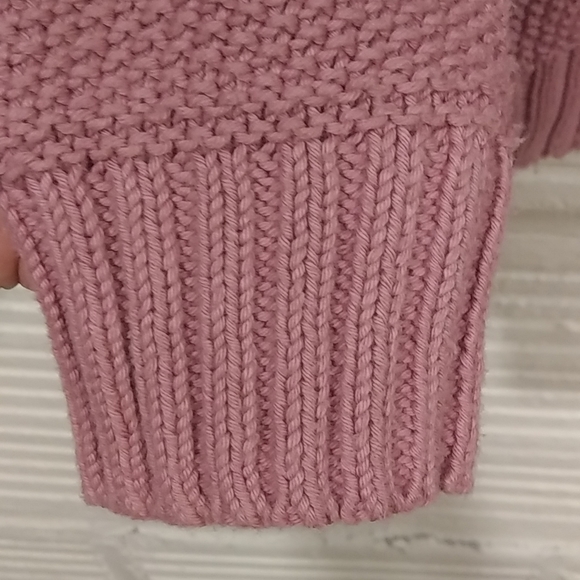 Madewell mauve pink sweater XS loose fit - Picture 7 of 7